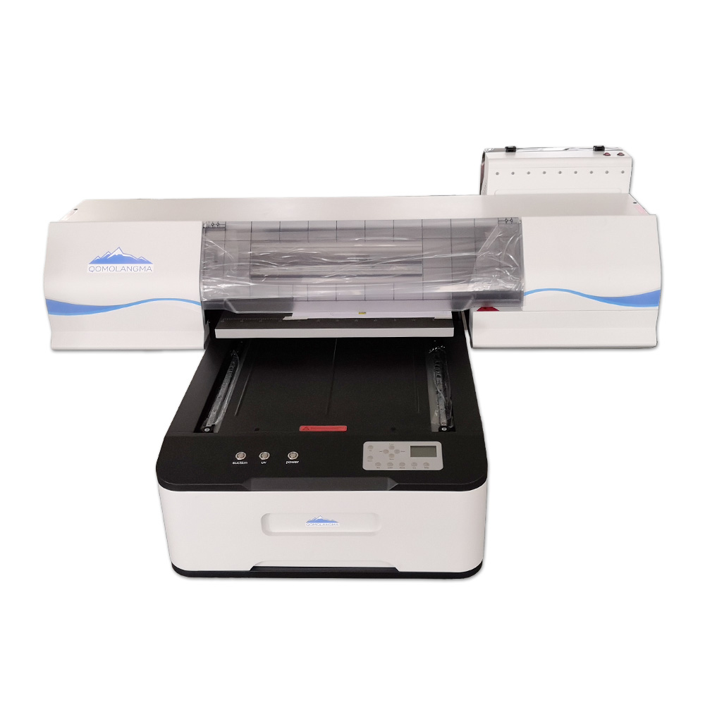 6090 Digital Flatbed UV Printer, White Ink and Color Ink